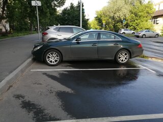 2004 Mercedes-Benz CLS 350 I (C219), зелёный, 999999 рублей, вид 2