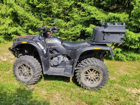 2016 Stels ATV-600YS Leopard, чёрный, 510000 рублей, вид 3