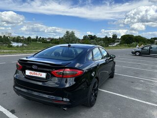 2015 Ford Fusion (North America) II, чёрный, 1300000 рублей, вид 3