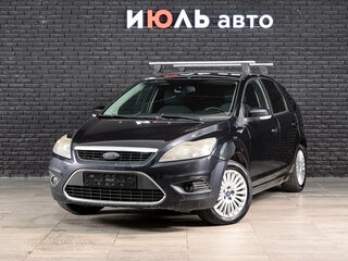 2008 Ford Focus II Рестайлинг, чёрный, 450000 рублей, вид 1