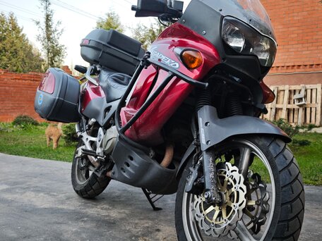 2002 Honda XL1000V Varadero, серебристый, 399999 рублей, вид 2