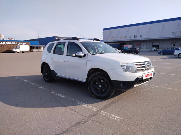 2012 Renault Duster I, белый, 860000 рублей - вид 1
