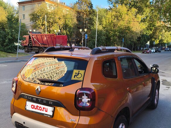 2021 Renault Duster II, оранжевый, 2500000 рублей - вид 4