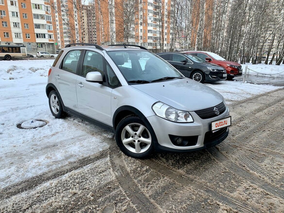 2010 Suzuki SX4 I (Classic) Рестайлинг, серый - вид 2
