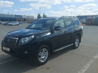 2012 Toyota Land Cruiser Prado 150 Series, чёрный, 3190000 рублей, вид 1