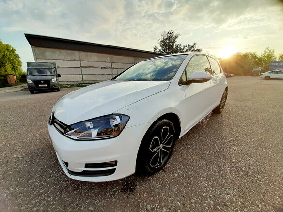 2013 Volkswagen Golf VII, белый