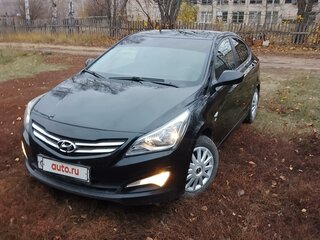2016 Hyundai Solaris I Рестайлинг, чёрный, 830000 рублей, вид 3