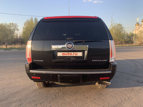 2011 Cadillac Escalade III, чёрный - вид 4