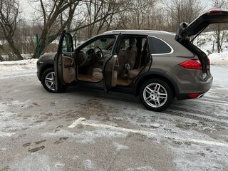 2011 Porsche Cayenne Diesel II (958), коричневый, 2850000 рублей, вид 4