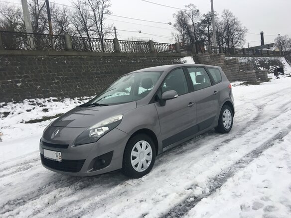 2009 Renault Scenic Grand III, серый - вид 4