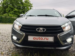 2019 Lada (ВАЗ) Vesta SW I, серый, 1150000 рублей, вид 3