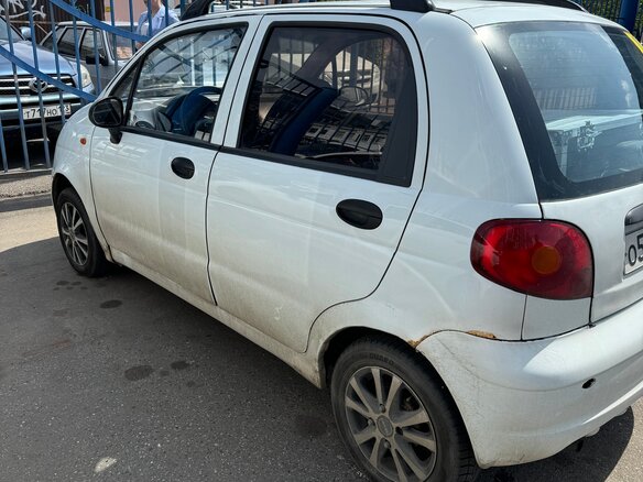 2009 Daewoo Matiz I Рестайлинг, белый, 180000 рублей - вид 3