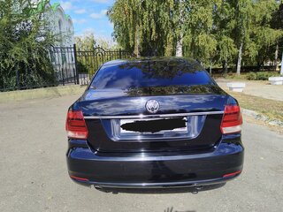 2016 Volkswagen Polo V Рестайлинг, чёрный, 1180000 рублей, вид 4