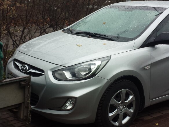 2012 Hyundai Solaris I, серебристый