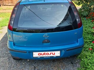 2003 Opel Corsa C Рестайлинг, синий, 230000 рублей, вид 3