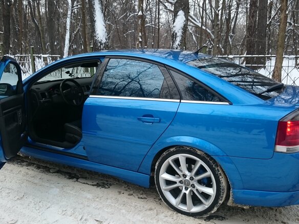 2007 Opel Vectra OPC C Рестайлинг, голубой - вид 7