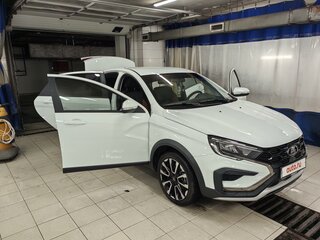 2023 Lada (ВАЗ) Vesta Cross I Рестайлинг (NG), белый, 1450000 рублей, вид 1