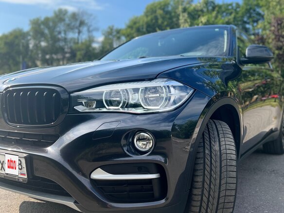 2016 BMW X6 35i II (F16), серый, 3750000 рублей - вид 8
