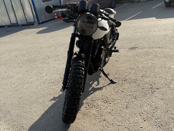 1990 Honda GB 400, белый, 324999 рублей - вид 1