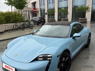 2022 Porsche Taycan I, голубой, 5400000 рублей, вид 1