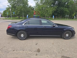 2018 Mercedes-Benz S-Класс 350 d Long VI (W222, C217) Рестайлинг, синий, 4899000 рублей, вид 5