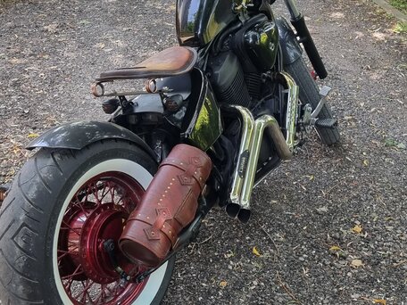 1992 Honda Steed 400, чёрный, 400000 рублей, вид 2