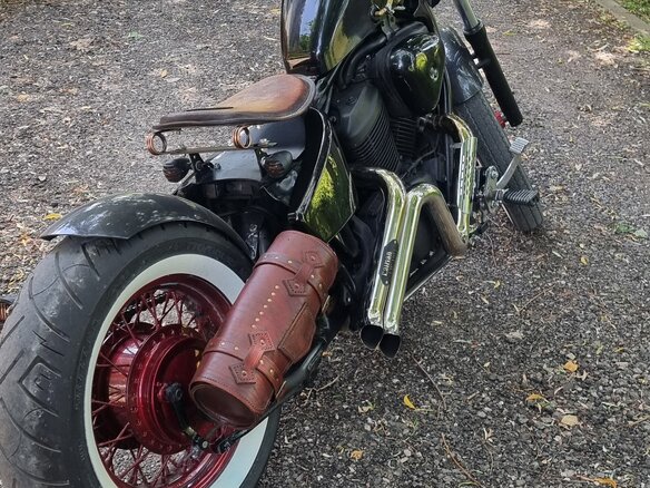 1992 Honda Steed 400, чёрный, 400000 рублей - вид 1