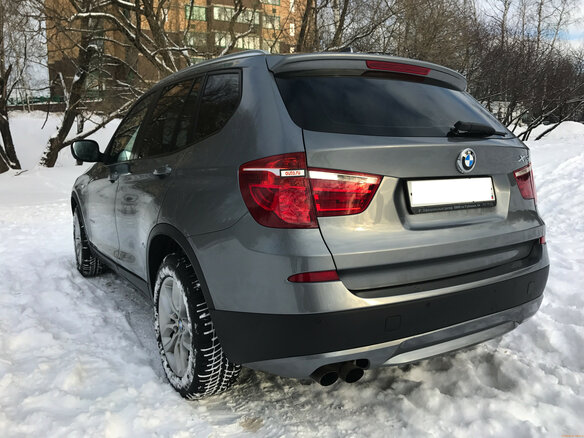 2012 BMW X3 28i xDrive II (F25), серебристый - вид 6