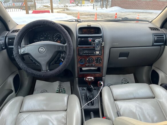 2000 Opel Astra G, синий, 499000 рублей - вид 2