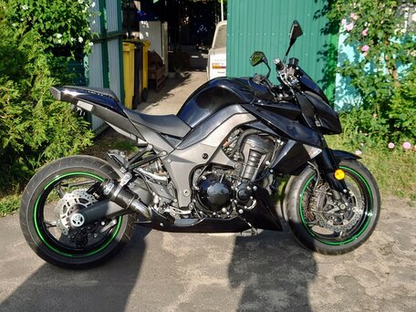 2012 Kawasaki Z 1000, чёрный, 770000 рублей, вид 1