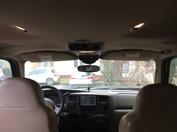2001 Ford Excursion, чёрный - вид 4