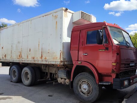 1989 КамАЗ 5320, красный, 350000 рублей, вид 1