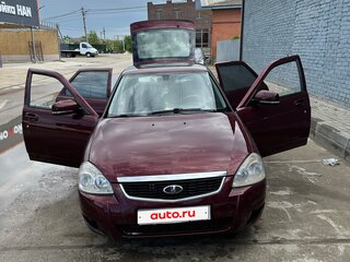 2009 Lada (ВАЗ) Priora I, красный, 400000 рублей, вид 3