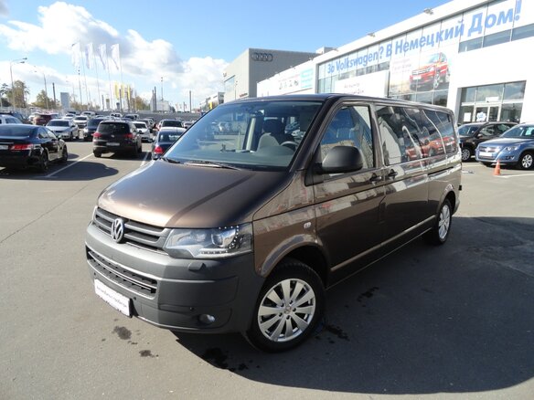 2011 Volkswagen Caravelle Long T5 Рестайлинг, коричневый