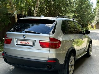 2007 BMW X5 3.0d II (E70), серебристый, 1900000 рублей, вид 4
