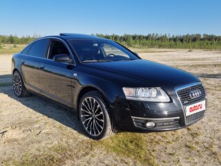 2005 Audi A6 III (C6), чёрный, 850000 рублей, вид 2
