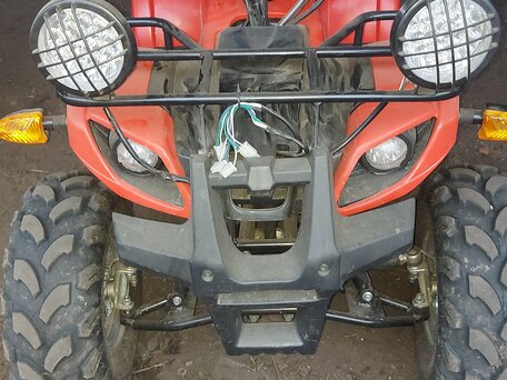 2021 Motoland ATV 125S, красный, 155000 рублей, вид 4