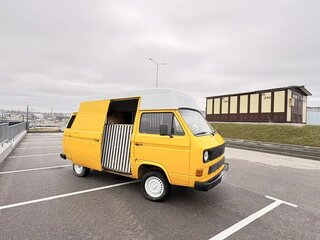 1986 Volkswagen Transporter 4-speed T3, жёлтый, 399000 рублей, вид 4