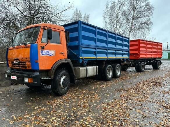 2008 КамАЗ 65115, оранжевый, 3000000 рублей