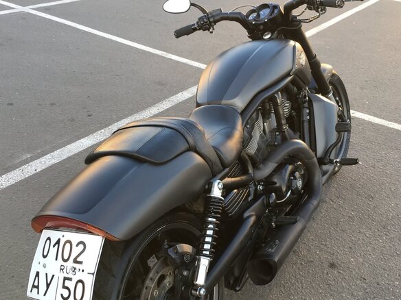 2010 Harley-Davidson V-Rod Muscle, чёрный - вид 1