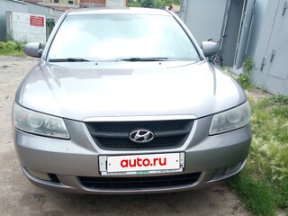 2006 Hyundai Sonata V (NF), серый, 490000 рублей, вид 1