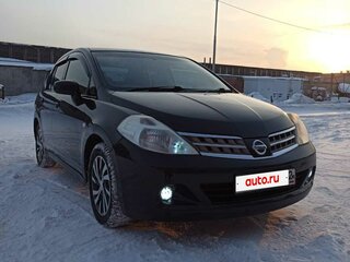 2008 Nissan Tiida Latio I, чёрный, 830000 рублей, вид 3