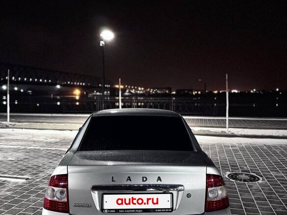 2016 Lada (ВАЗ) Priora I Рестайлинг, белый, 770000 рублей - вид 4