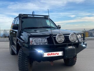 1999 Toyota Land Cruiser 105 100 Series, зелёный, 3400000 рублей, вид 2