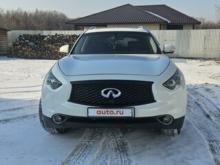 2013 Infiniti FX50 II (S51) Рестайлинг, белый, 3740000 рублей, вид 1