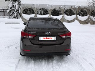 2015 Hyundai Elantra V (MD) Рестайлинг, коричневый, 1260000 рублей, вид 3