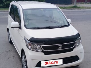 2016 Honda N-WGN I Рестайлинг, белый, 590000 рублей, вид 1