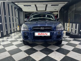 2008 Hyundai Tucson I, синий, 770000 рублей, вид 3