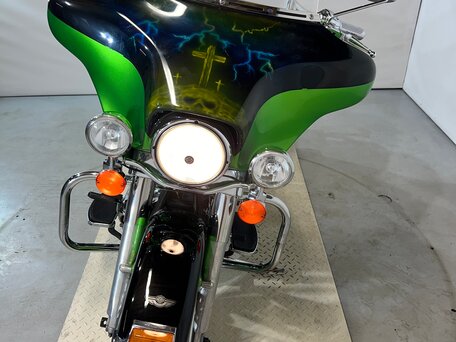 2003 Harley-Davidson Electra Glide, зелёный, 499000 рублей, вид 3