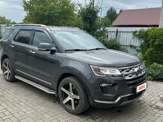 2019 Ford Explorer V Рестайлинг 2, серый, 3560000 рублей, вид 2
